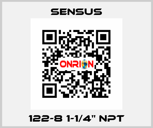 122-8 1-1/4" NPT Sensus