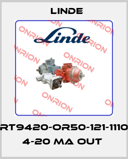RT9420-OR50-121-1110  4-20 MA OUT  Linde