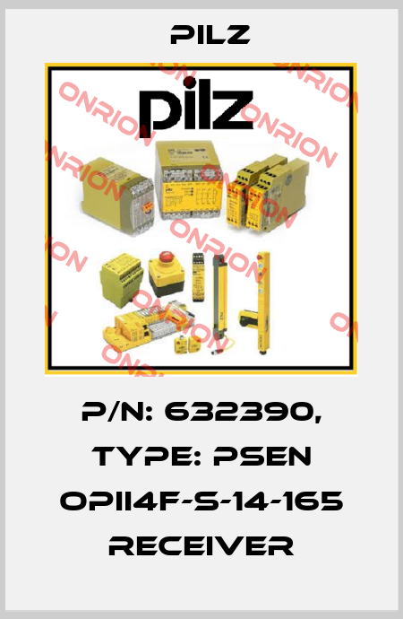p/n: 632390, Type: PSEN opII4F-s-14-165 receiver Pilz