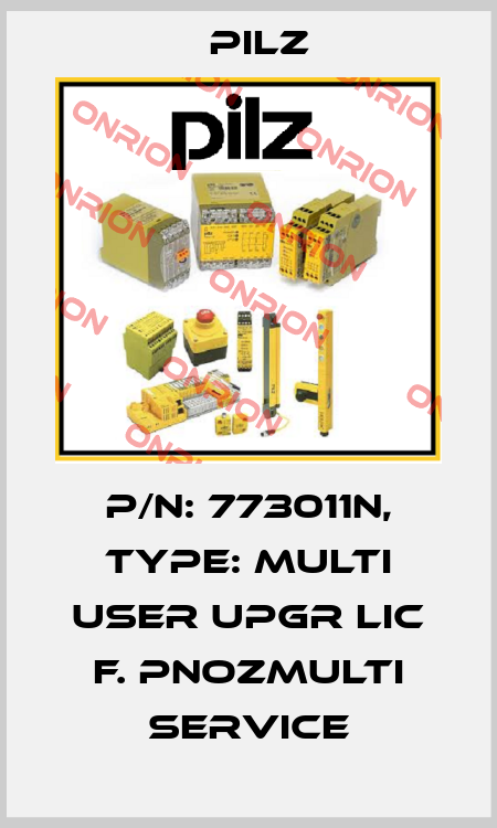 p/n: 773011N, Type: Multi User Upgr Lic f. PNOZmulti Service Pilz