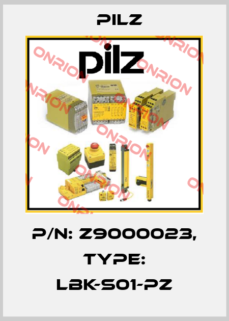 p/n: Z9000023, Type: LBK-S01-PZ Pilz