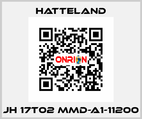 JH 17T02 MMD-A1-11200 HATTELAND