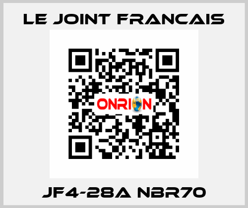 JF4-28A NBR70 LE JOINT FRANCAIS