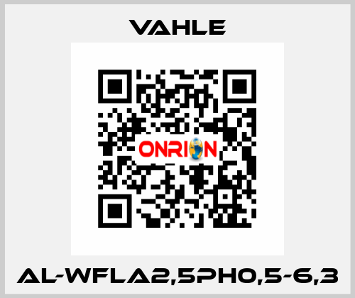 AL-WFLA2,5PH0,5-6,3 Vahle