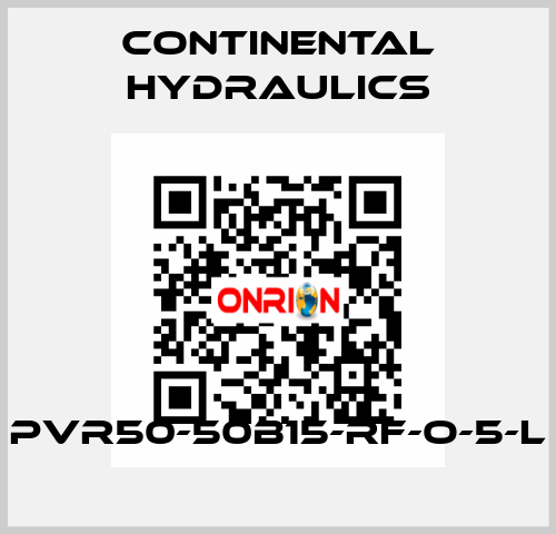 PVR50-50B15-RF-O-5-L Continental Hydraulics