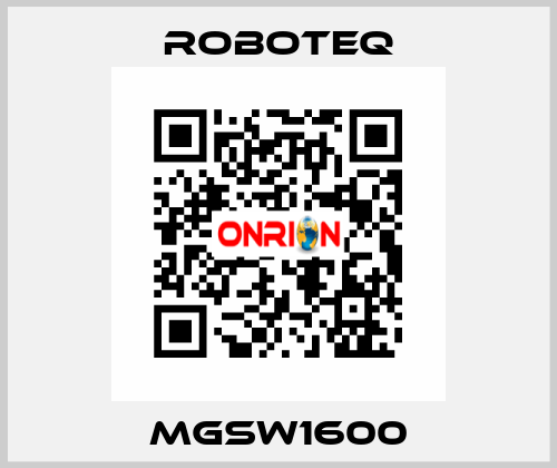 MGSW1600 Roboteq