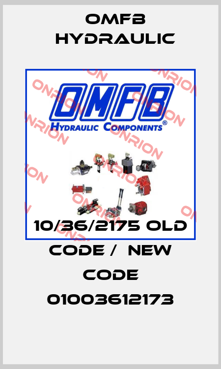 10/36/2175 old code /  new code 01003612173 OMFB Hydraulic