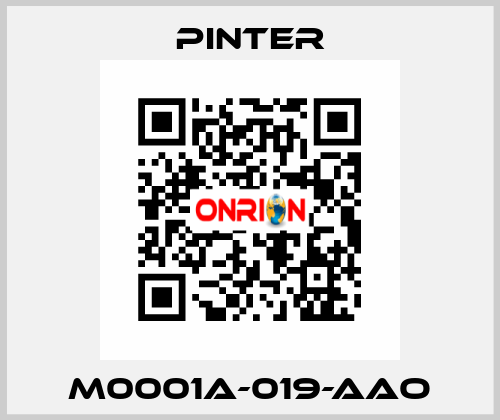 M0001A-019-AAO Pinter