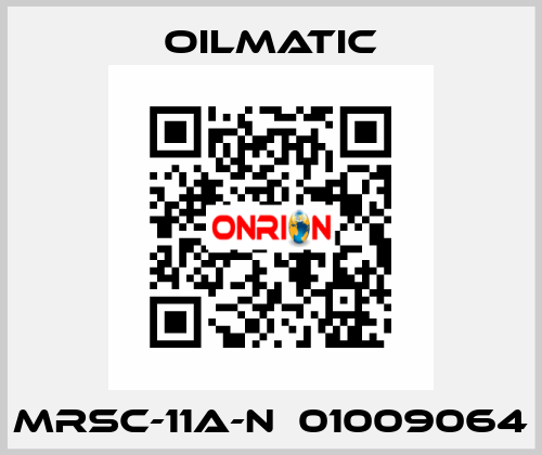 MRSC-11A-N  01009064 OILMATIC