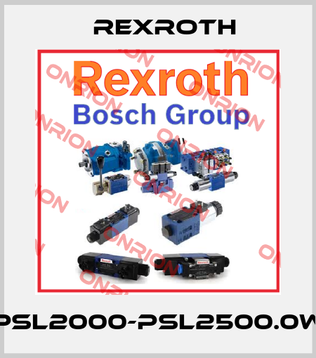 PSL2000-PSL2500.0W Rexroth