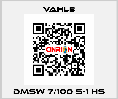 DMSW 7/100 S-1 HS Vahle