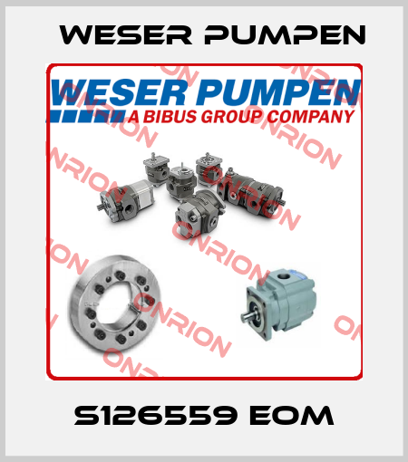 S126559 EOM Weser Pumpen