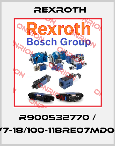 R900532770 / PV7-18/100-118RE07MD0-16 Rexroth