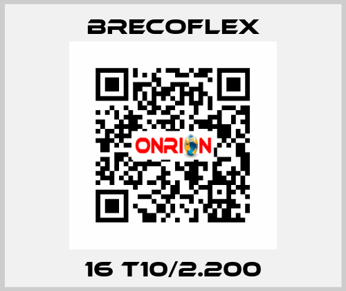 16 T10/2.200 Brecoflex