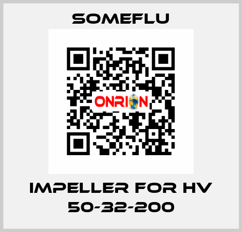 IMPELLER for HV 50-32-200 SOMEFLU