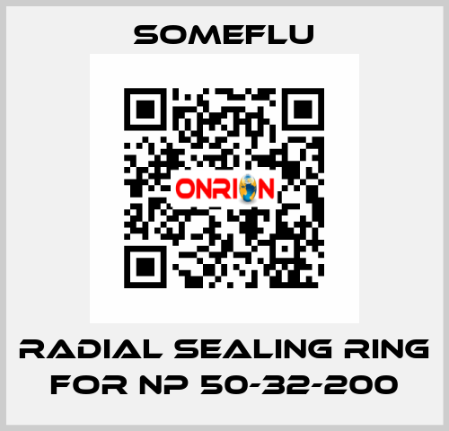 RADIAL SEALING RING for NP 50-32-200 SOMEFLU