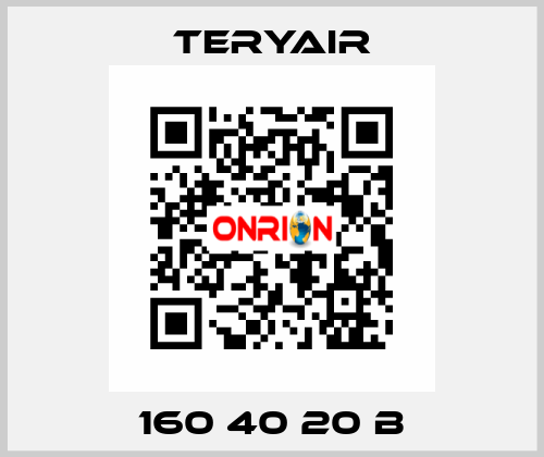 160 40 20 B TERYAIR