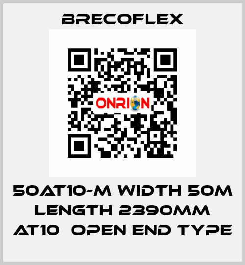 50AT10-M Width 50m Length 2390mm AT10　Open end type Brecoflex