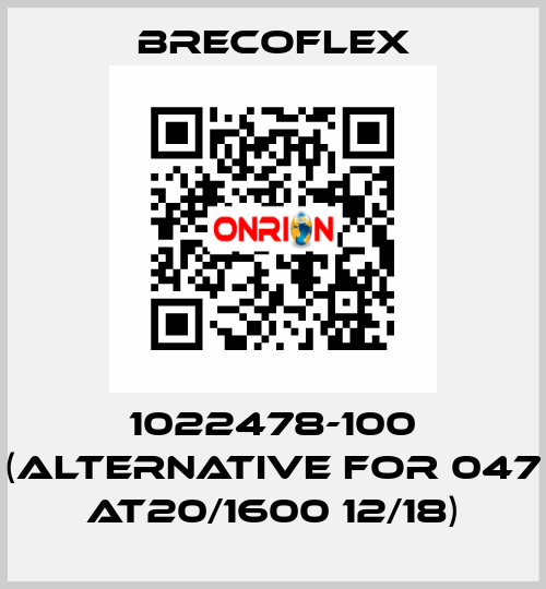 1022478-100 (alternative for 047 AT20/1600 12/18) Brecoflex