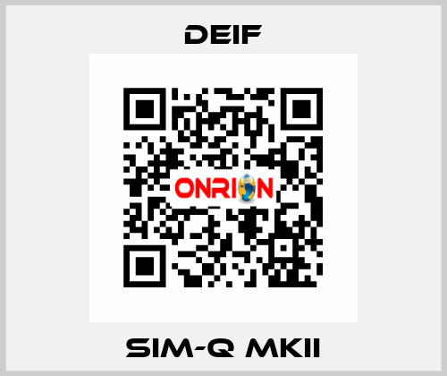 SIM-Q MKII Deif