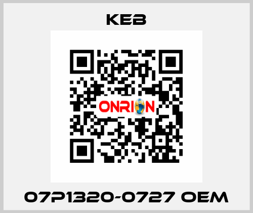 07P1320-0727 OEM KEB