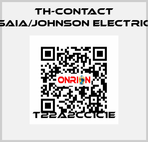 T22A2CC1C1E TH-Contact (Saia/Johnson Electric)