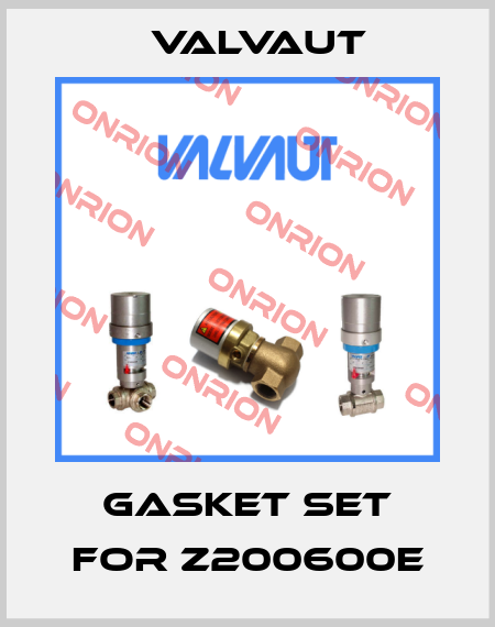Gasket set for Z200600E Valvaut