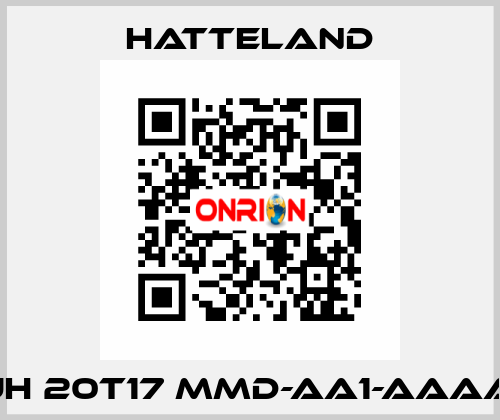 JH 20T17 MMD-AA1-AAAA HATTELAND