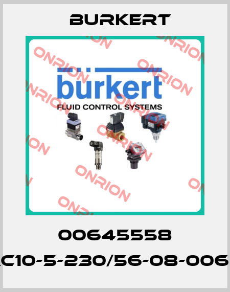 00645558 (SET1-AC10-5-230/56-08-00645558) Burkert