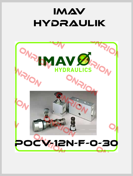 POCV-12N-F-0-30 IMAV Hydraulik