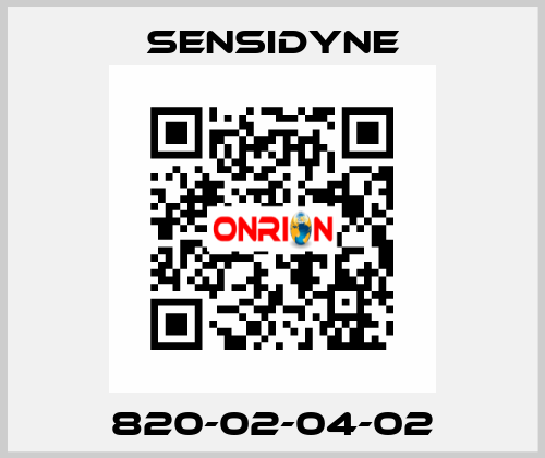 820-02-04-02 Sensidyne
