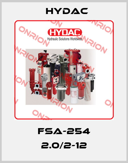 FSA-254 2.0/2-12 Hydac