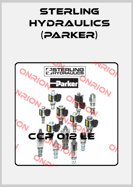 CCP 012 LE    Sterling Hydraulics (Parker)