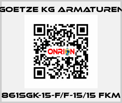 861sGK-15-f/f-15/15 FKM Goetze KG Armaturen