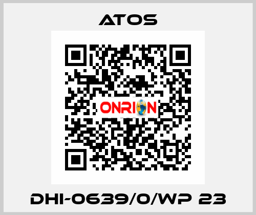 DHI-0639/0/WP 23 Atos