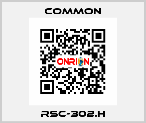 RSC-302.H COMMON