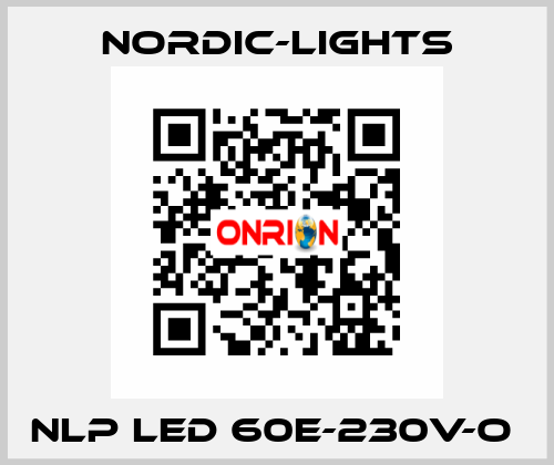 NLP LED 60E-230V-O  nordic-lights