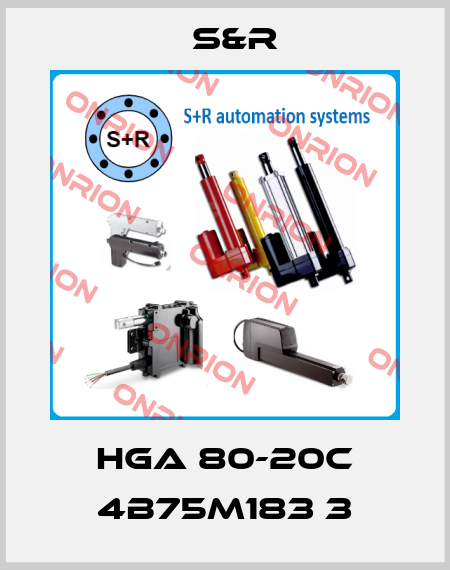 HGA 80-20C 4B75M183 3 S&R
