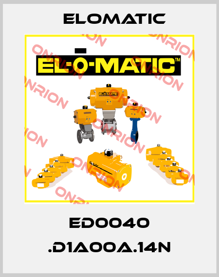 ED0040 .D1A00A.14N Elomatic