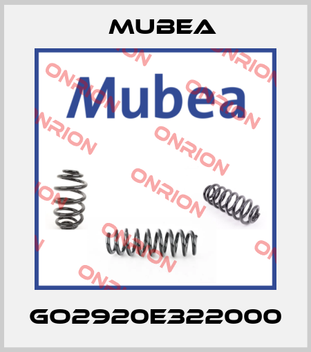 GO2920E322000 Mubea