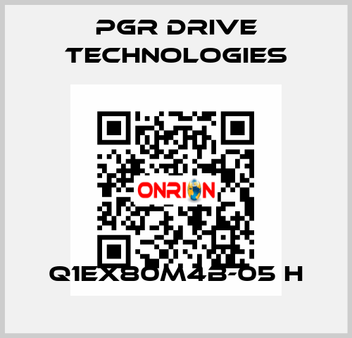 Q1EX80M4B-05 H PGR Drive Technologies