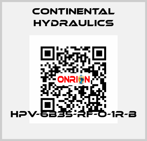 HPV-6B35-RF-O-1R-B Continental Hydraulics