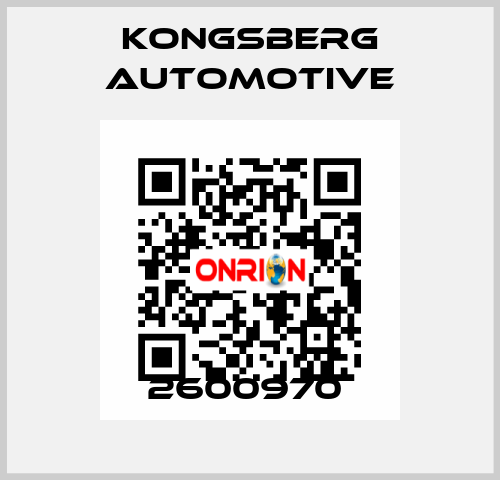 2600970  Kongsberg Automotive