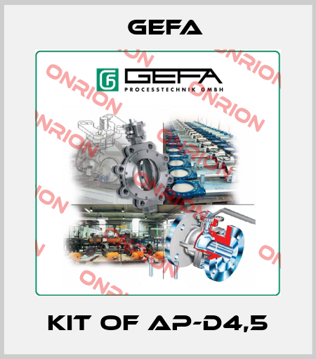 kit of AP-D4,5 Gefa