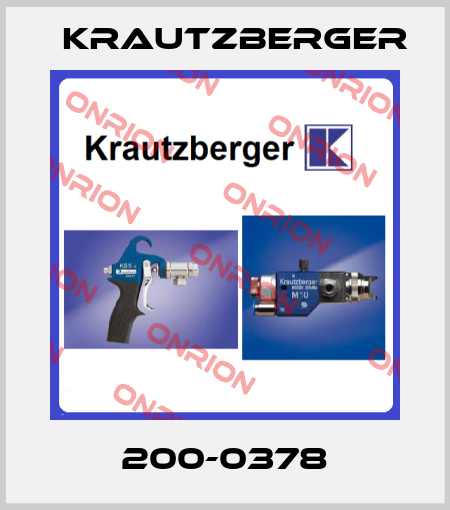 200-0378 Krautzberger