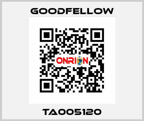 TA005120 Goodfellow