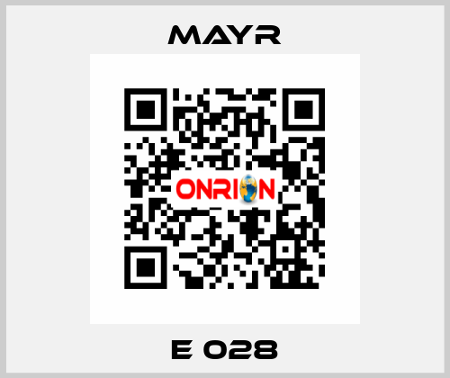 E 028 Mayr