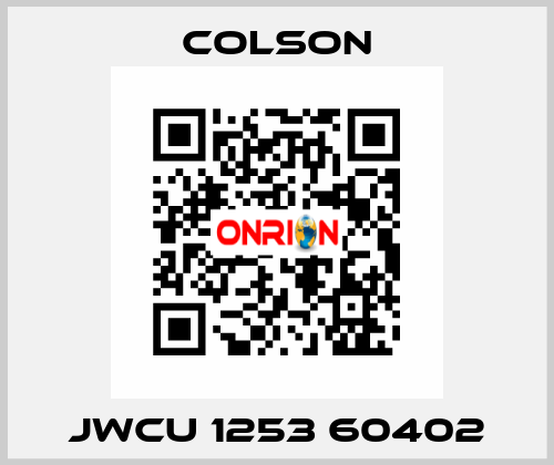 JWCU 1253 60402 Colson