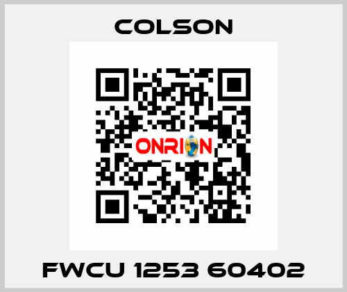 FWCU 1253 60402 Colson