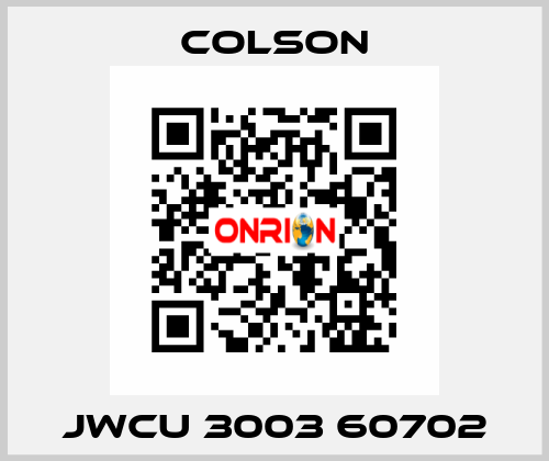 JWCU 3003 60702 Colson